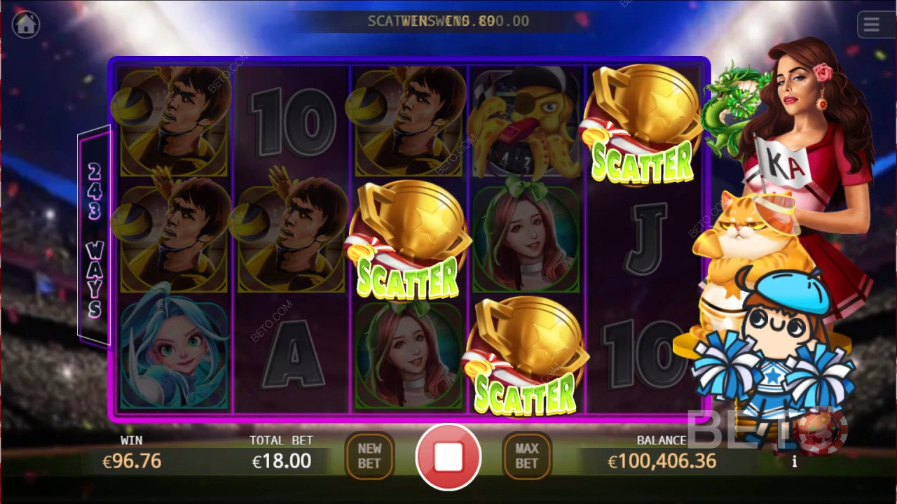مراجعة يوم كل النجوم الرياضية KA All Star Sports Day من BETO Slots