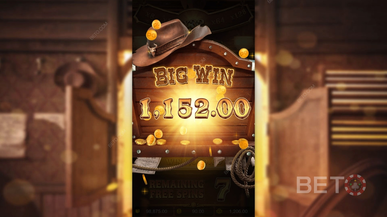 اربح 5,000 ضعف رهانك في فتحة Wild Bounty Showdown Slot Online!