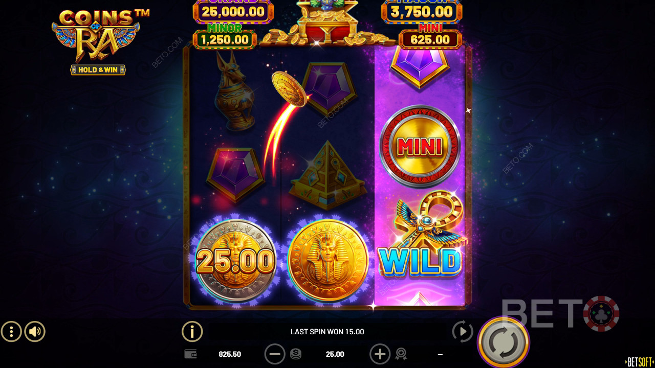 مراجعة عملات رع المعدنية من BETO Slots