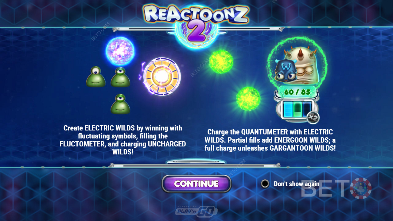 استمتع بالعديد من الانتصارات على التوالي بسبب Wilds والميزات القوية - Reactoonz 2 من Play n GO
