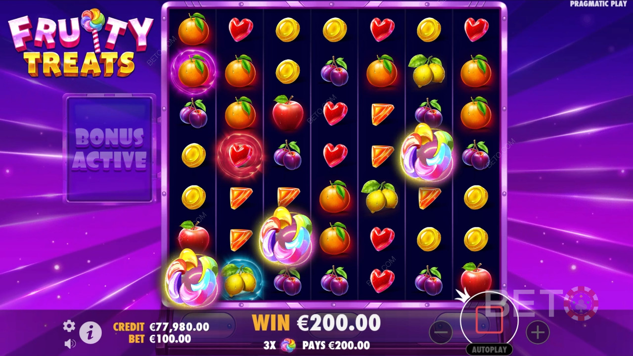 مراجعة لعبة Fruity Treats من BETO Slots