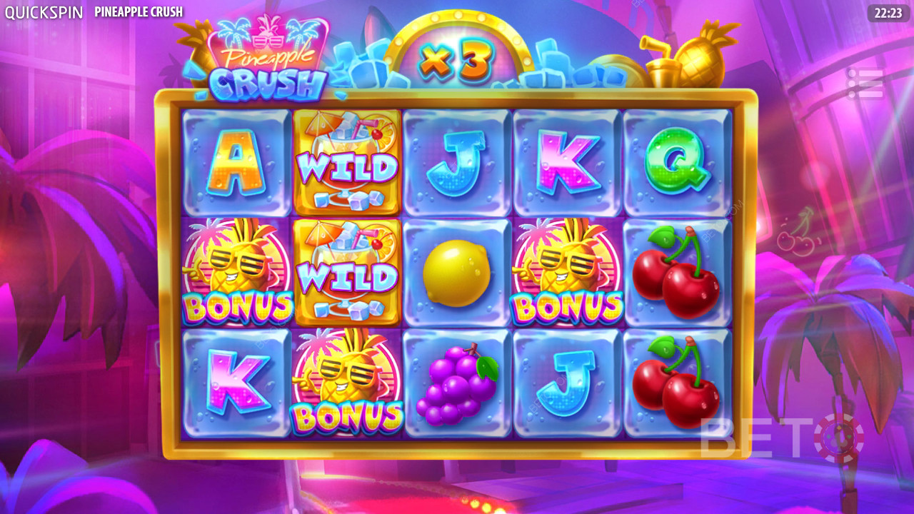 مراجعة Pineapple Crush من BETO Slots