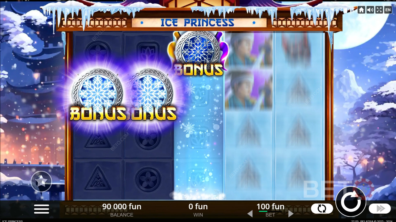 مراجعة أميرة الجليد من BETO Slots