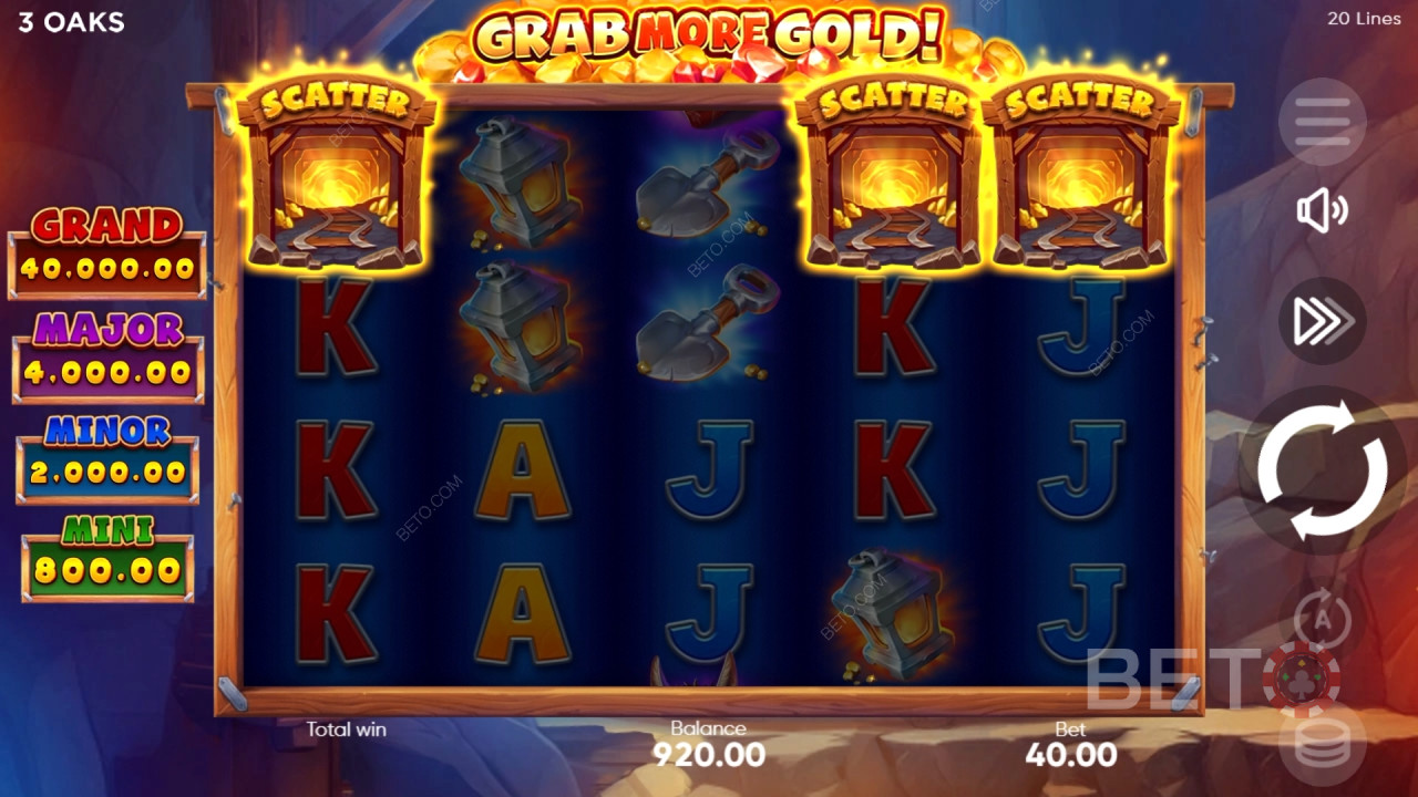 احصل على المزيد من الذهب! مراجعة من قبل BETO Slots