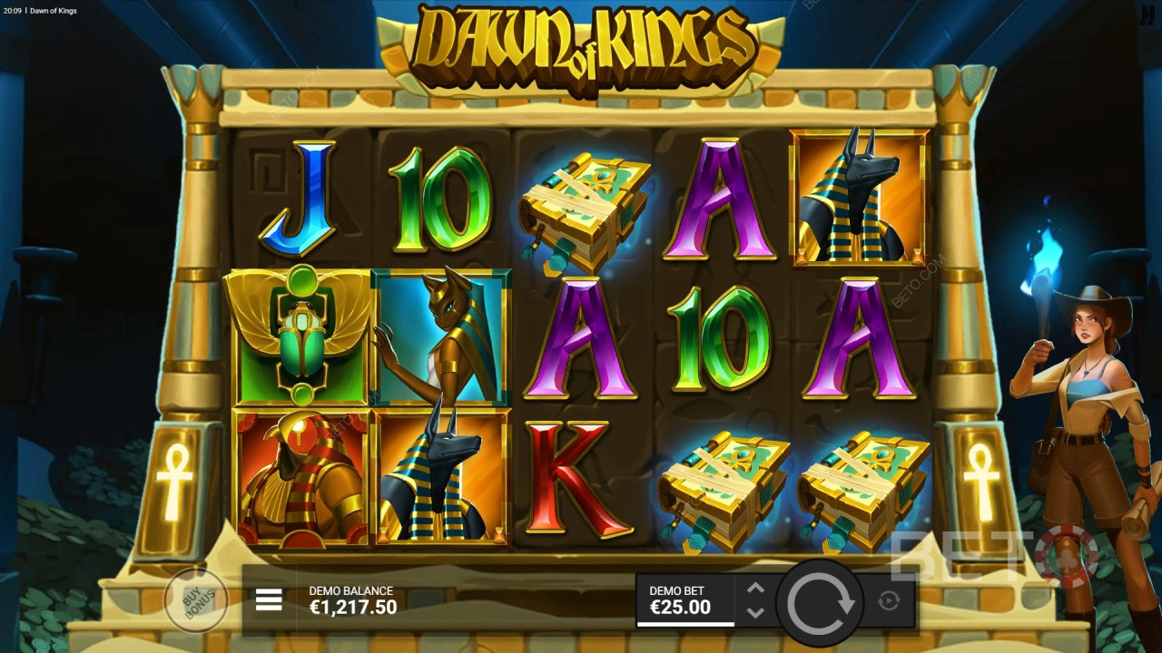 مراجعة Dawn of Kings بواسطة BETO Slots