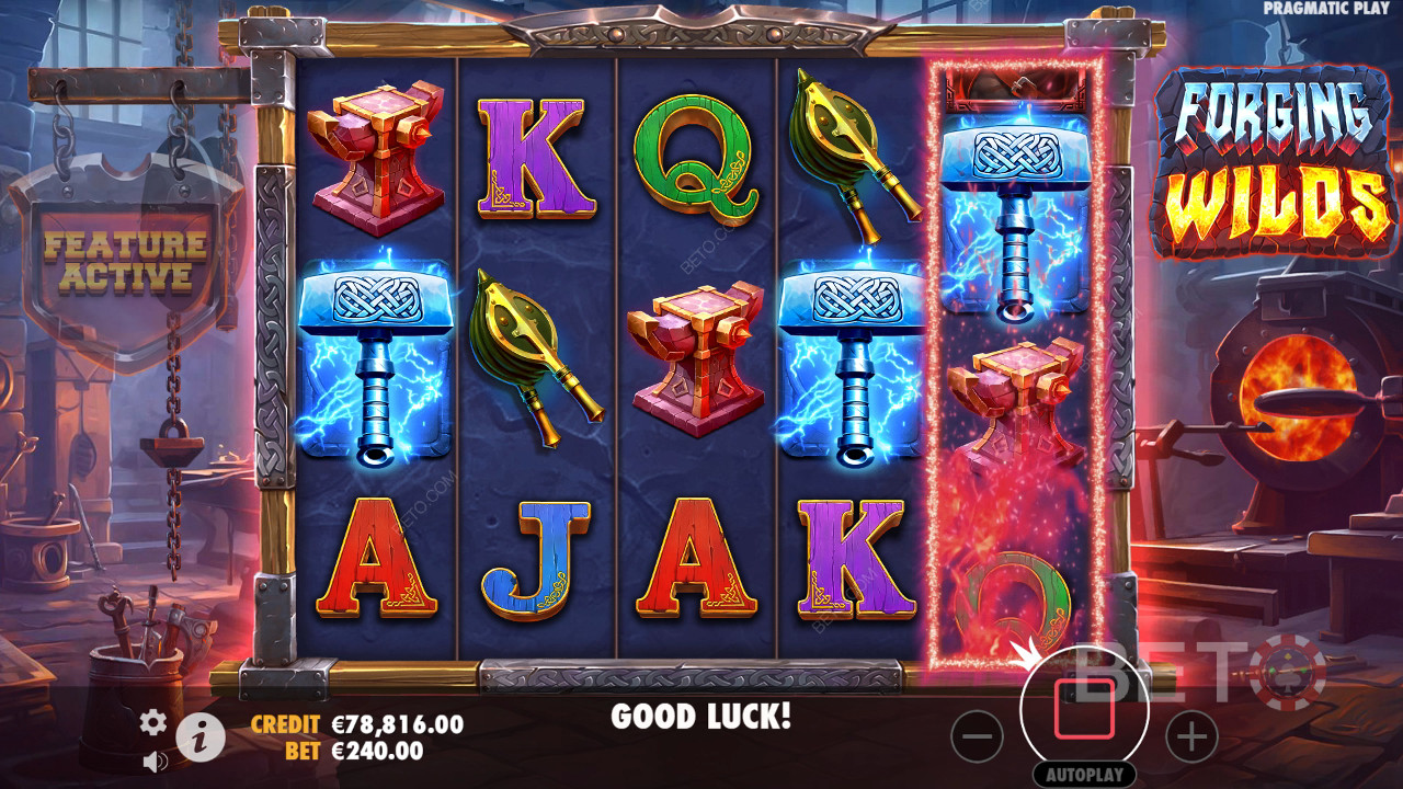مراجعة Forging Wilds بواسطة BETO Slots
