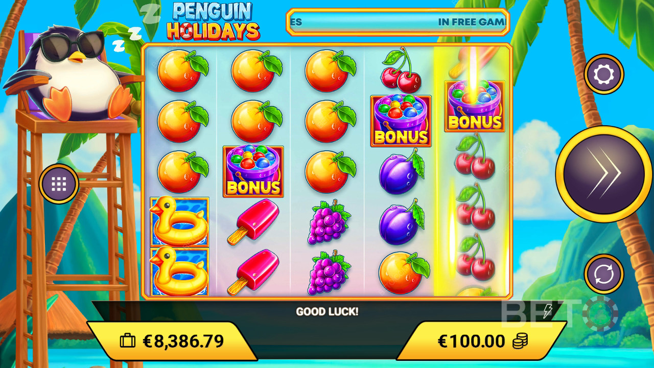 مراجعة Penguin Holidays من BETO Slots