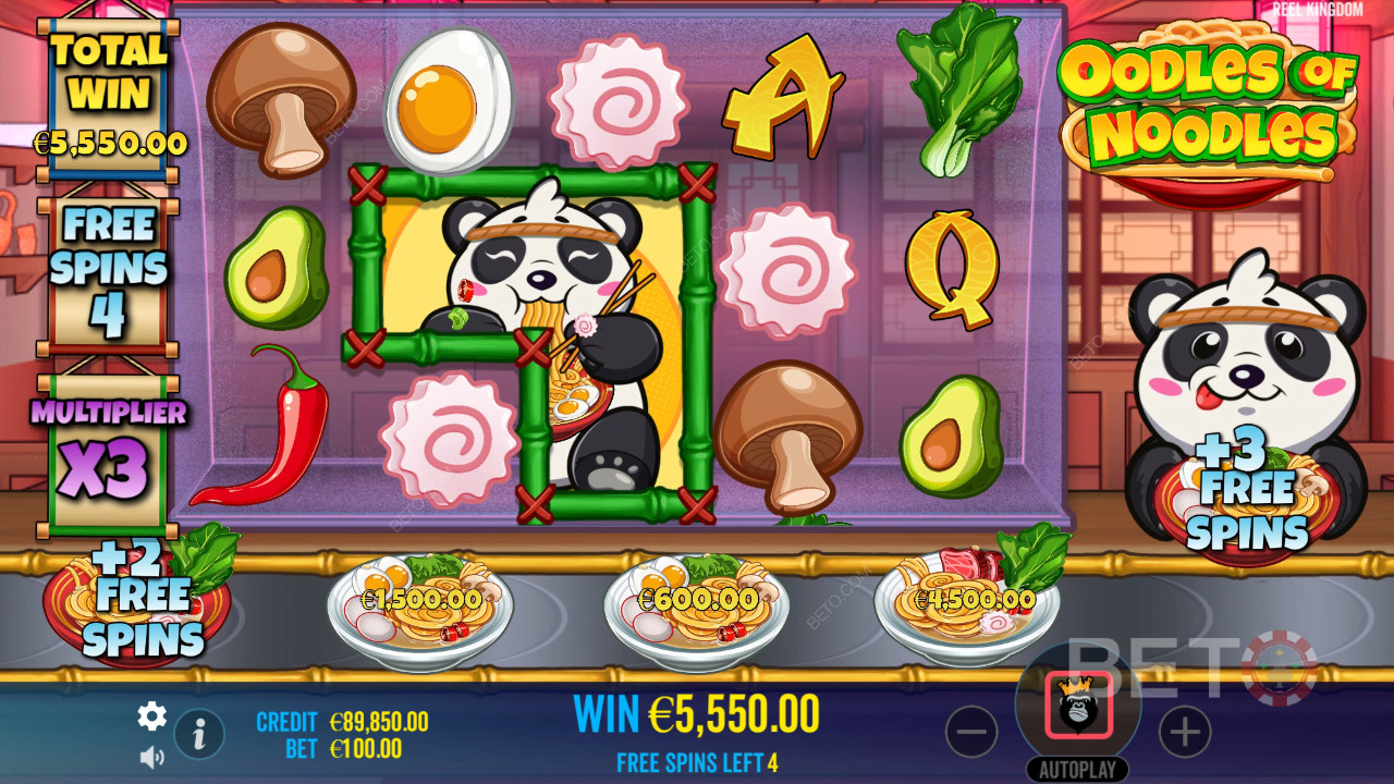 مراجعة Oodles of Noodles بواسطة BETO Slots
