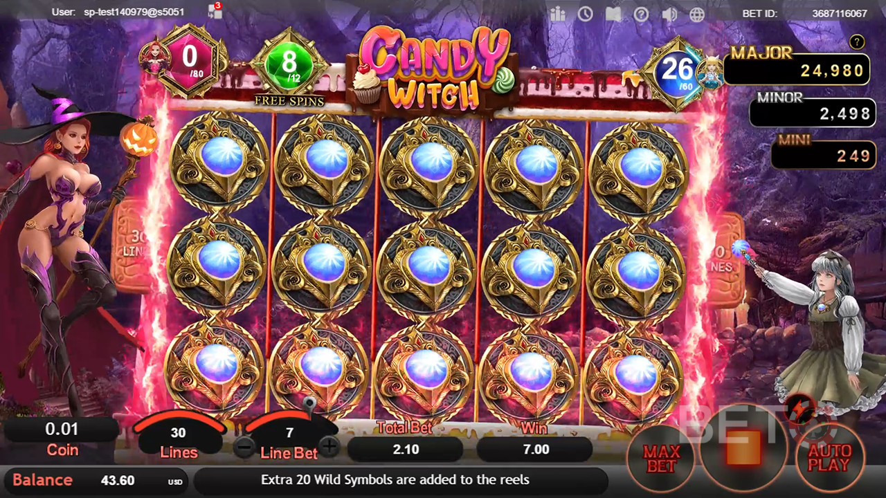 Candy Witch اللعب المجاني