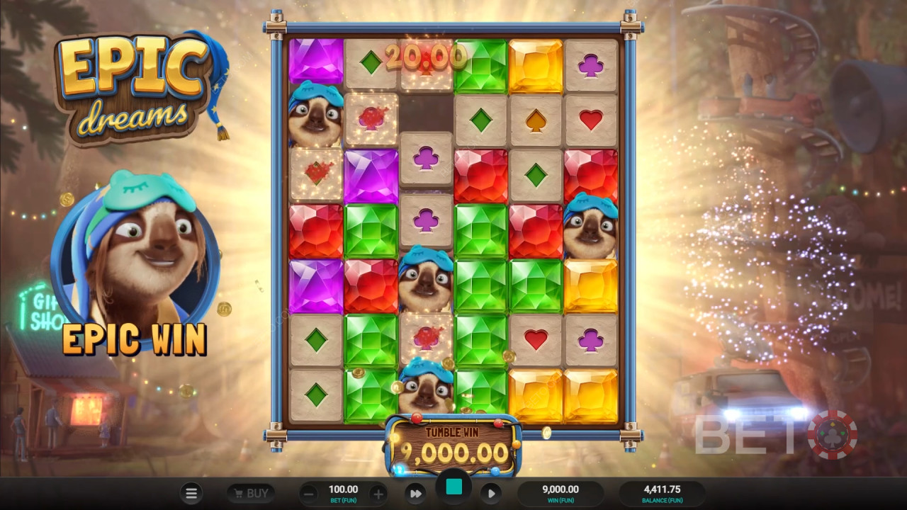 مراجعة Epic Dreams بواسطة فتحات BETO Slots