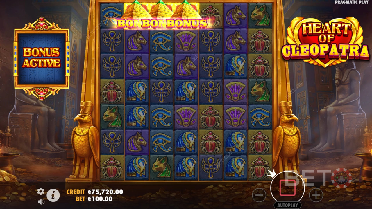 مراجعة قلب كليوباترا من قبل BETO Slots