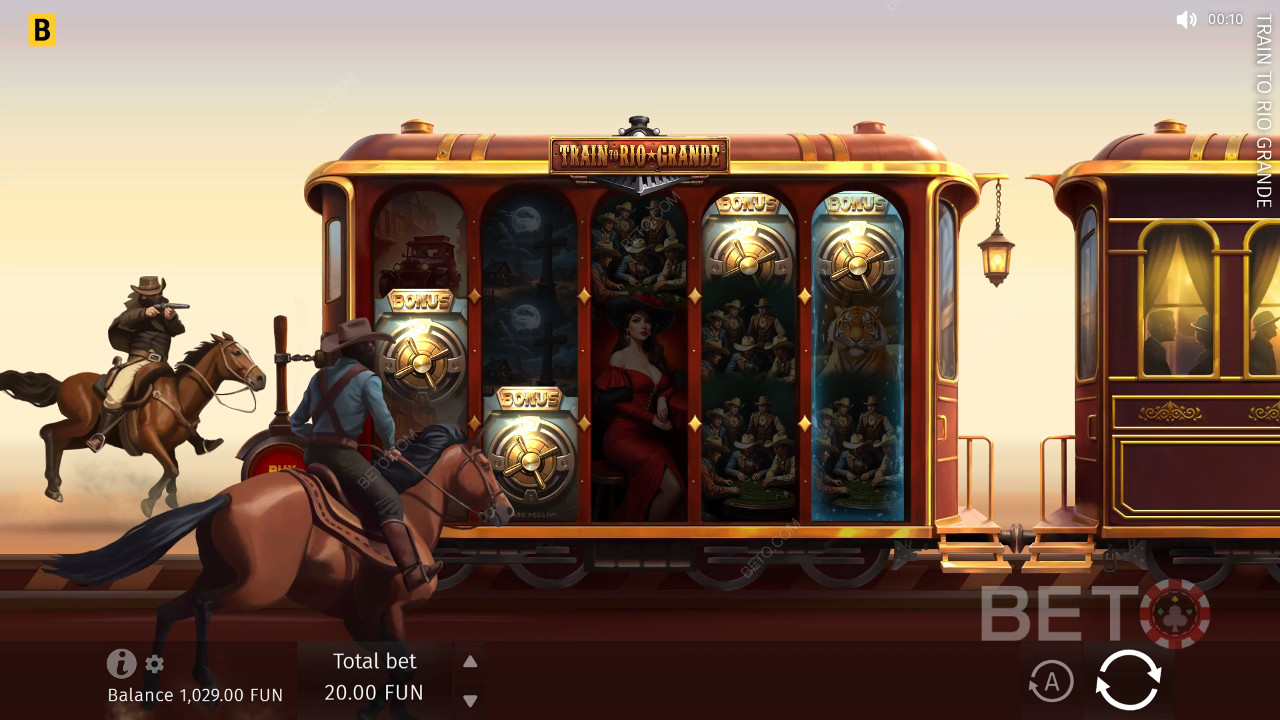 مراجعة القطار إلى ريو غراندي ريو غراندي من BETO Slots
