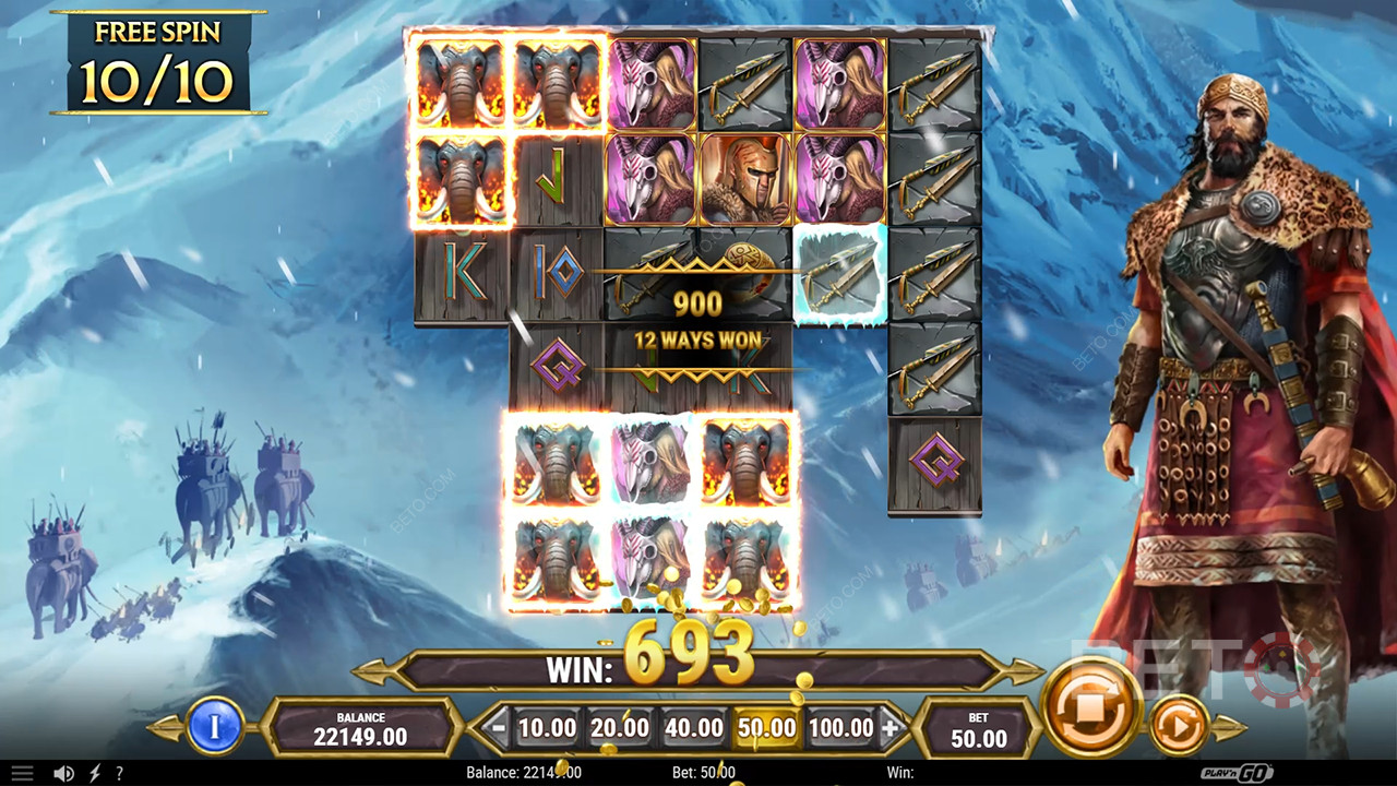 مراجعة آفة روما من قِبل BETO Slots