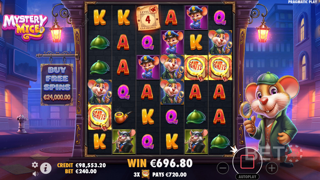 مراجعة الفئران الغامضة من BETO Slots