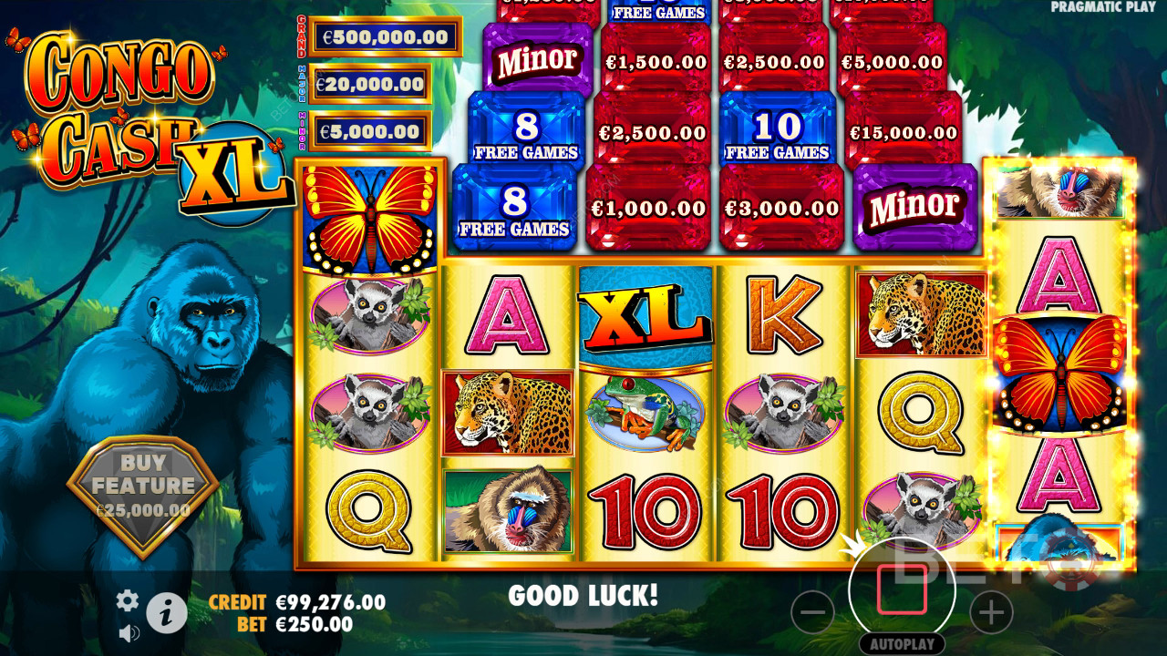 Congo Cash مراجعة XL من BETO Slots