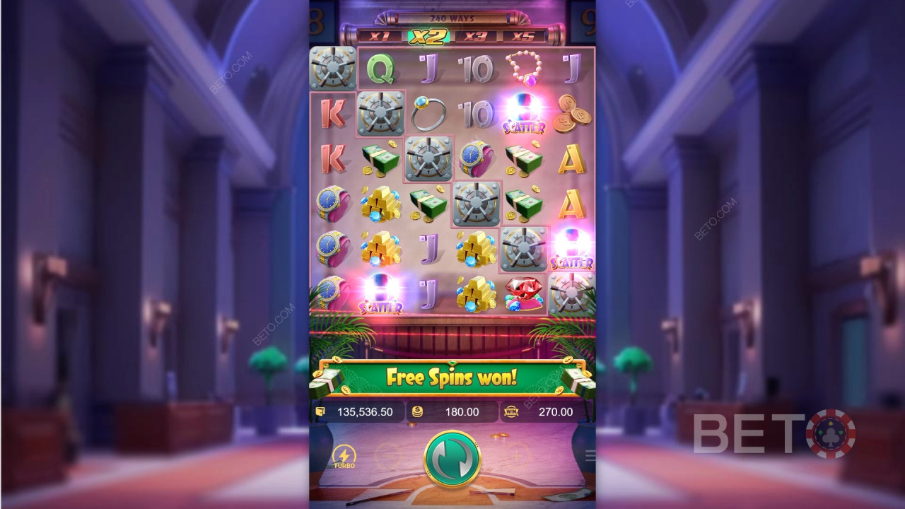 مراجعة Wild Heist Cashout Cashout من BETO Slots