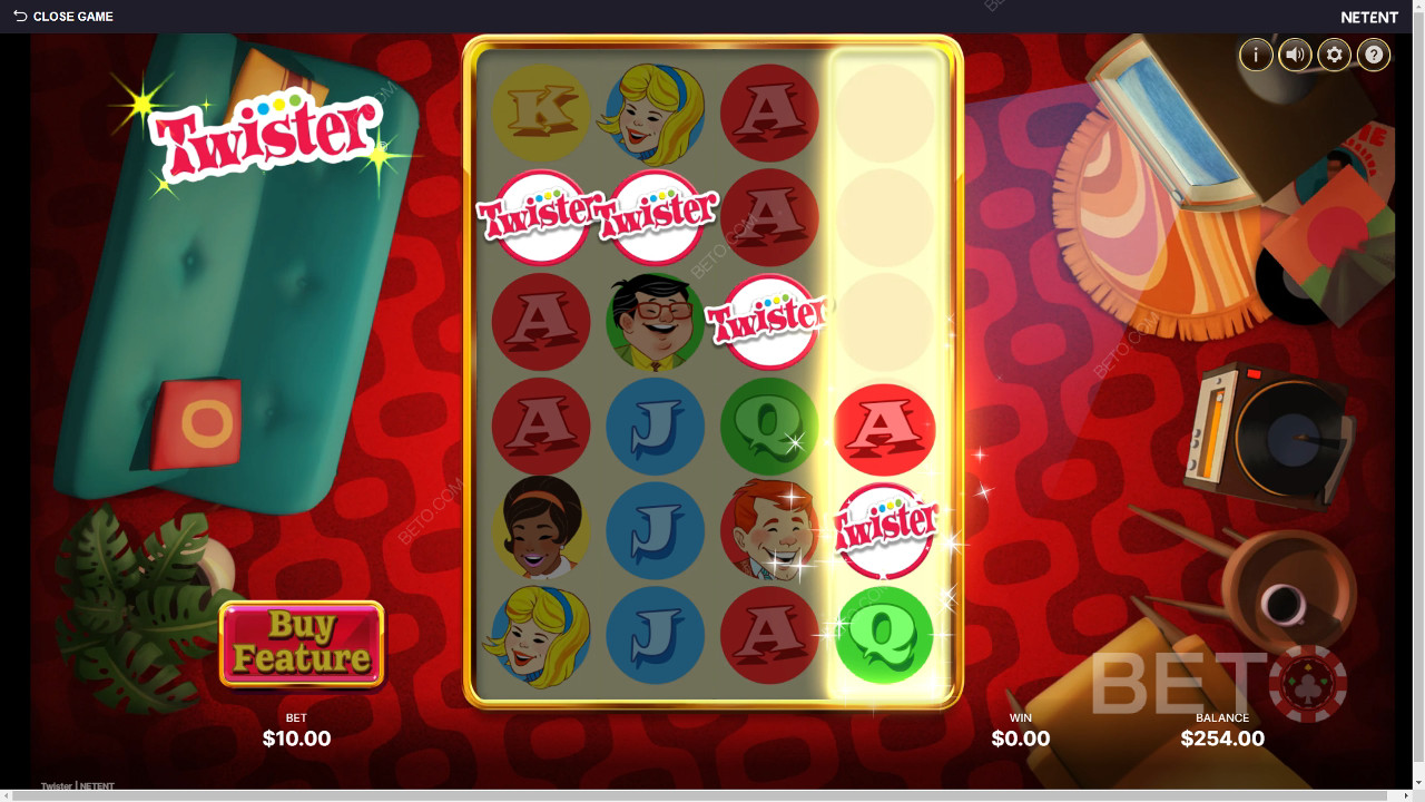 مراجعة Twister من BETO Slots