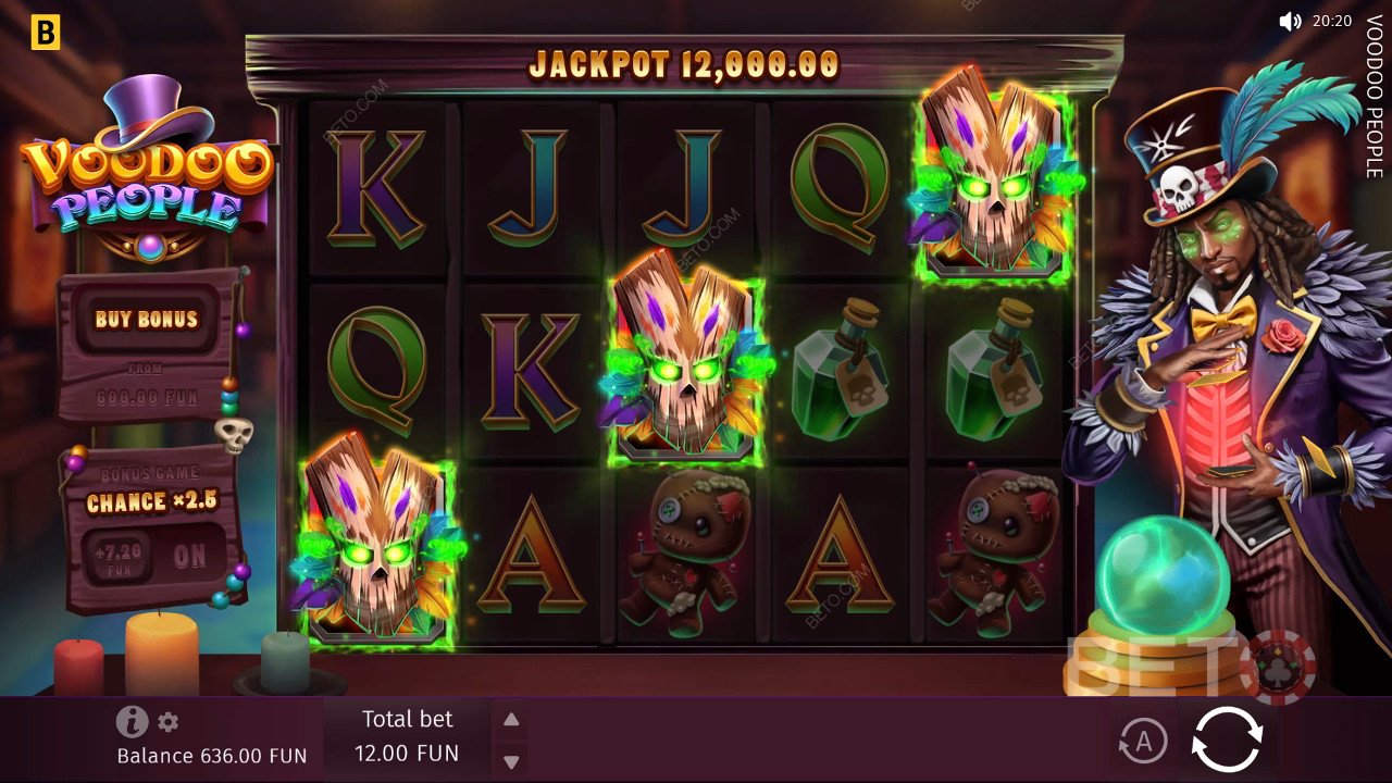 مراجعة Voodoo People بواسطة BETO Slots