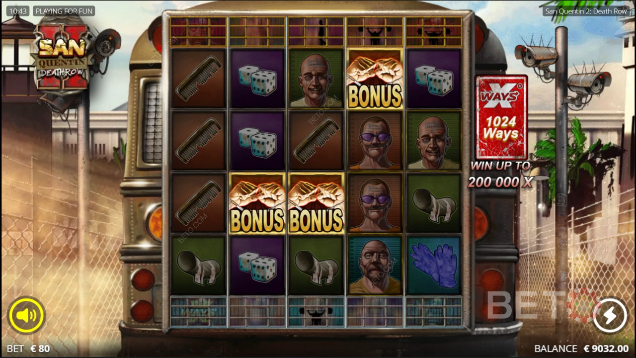 San Quentin 2 مراجعة من قِبل BETO Slots