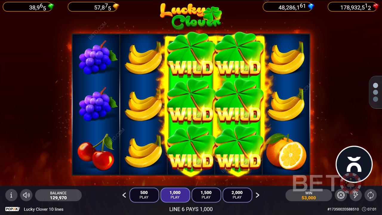 مراجعة لعبة Lucky Clover من BETO Slots
