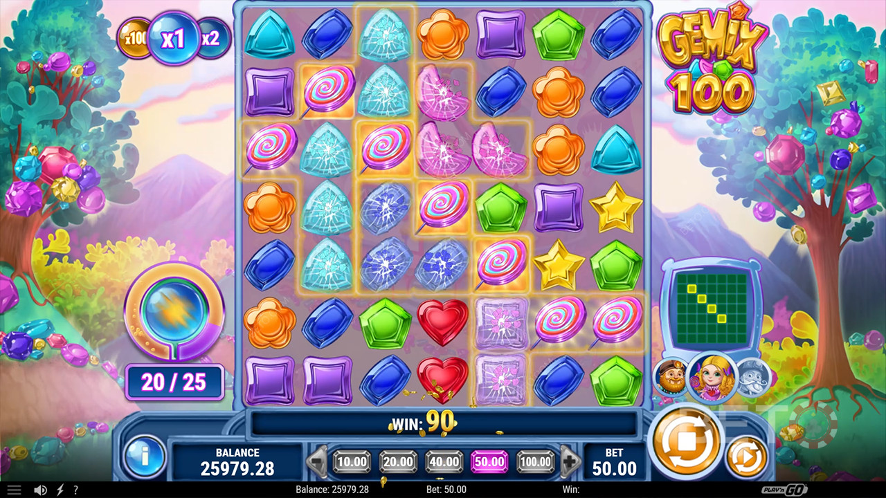 مراجعة Gemix 100 من قِبل BETO Slots