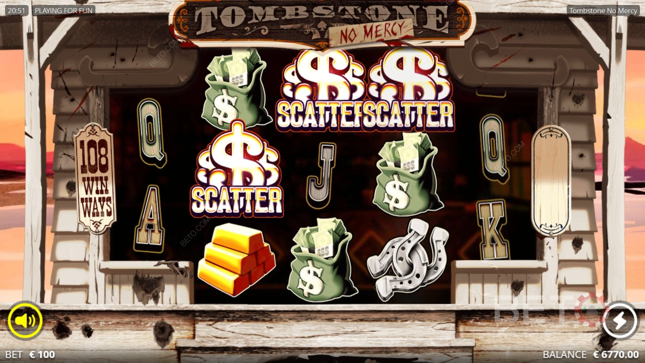 مراجعة Tombstone No Mercy بواسطة BETO Slots