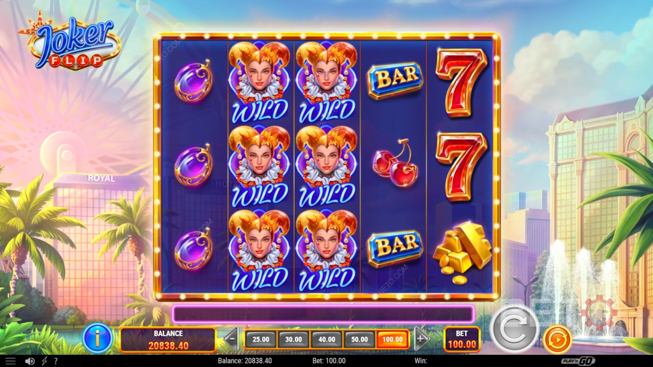مراجعة Joker Flip من BETO Slots