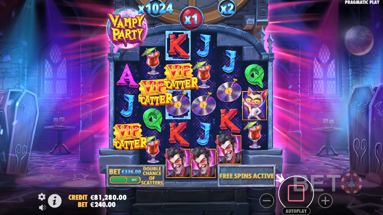 مراجعة Vampy Party من BETO Slots