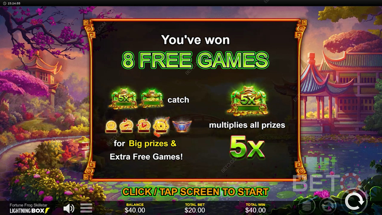 اربح كثيرًا مع لعبة سلوت Fortune Frog Skillstar - أقصى ربح يبلغ 4672 ضعفًا يستحق رهانك