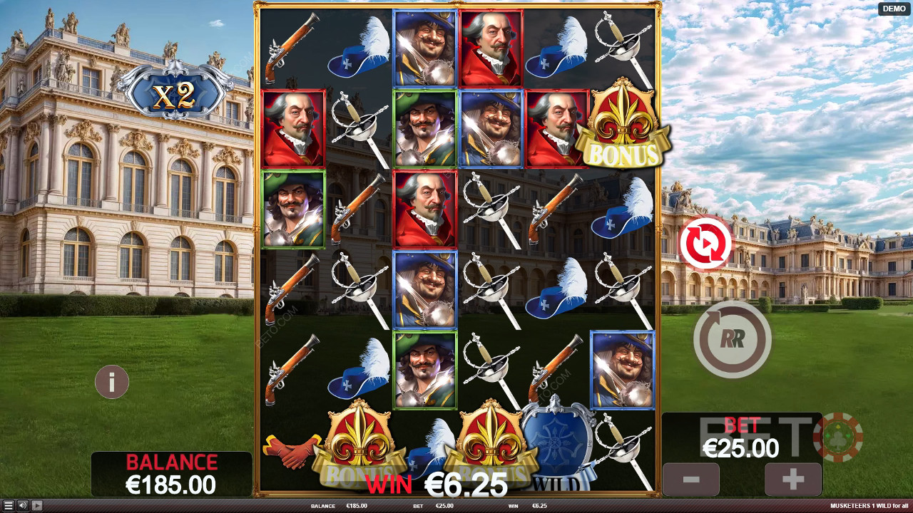 مراجعة الفرسان 1 وايلد للجميع من BETO Slots