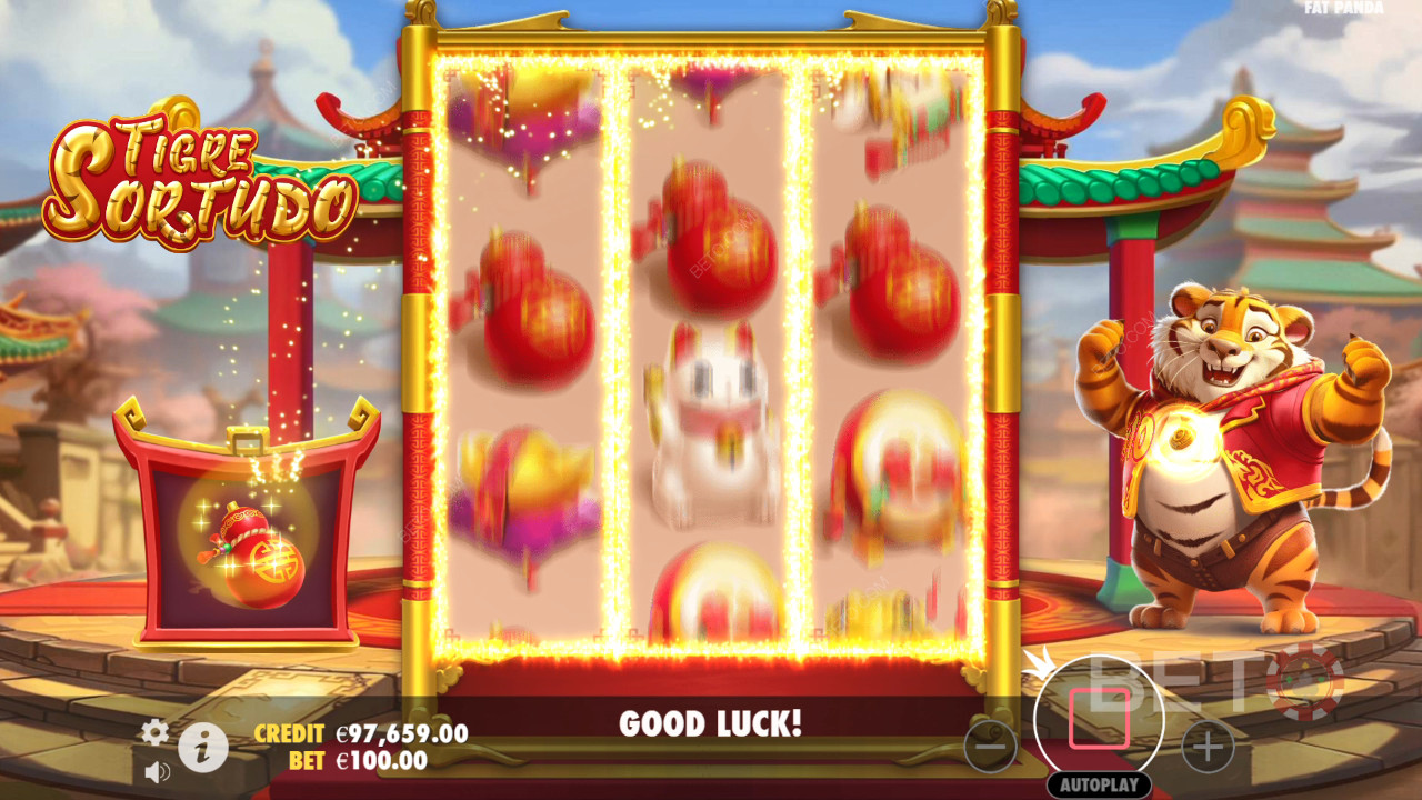 مراجعة Tigre Sortudo بواسطة BETO Slots