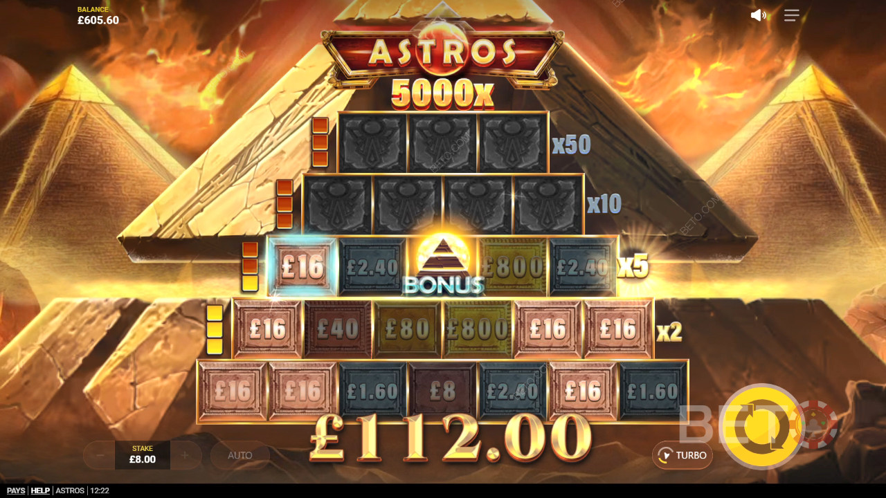 مراجعة Astros من BETO Slots