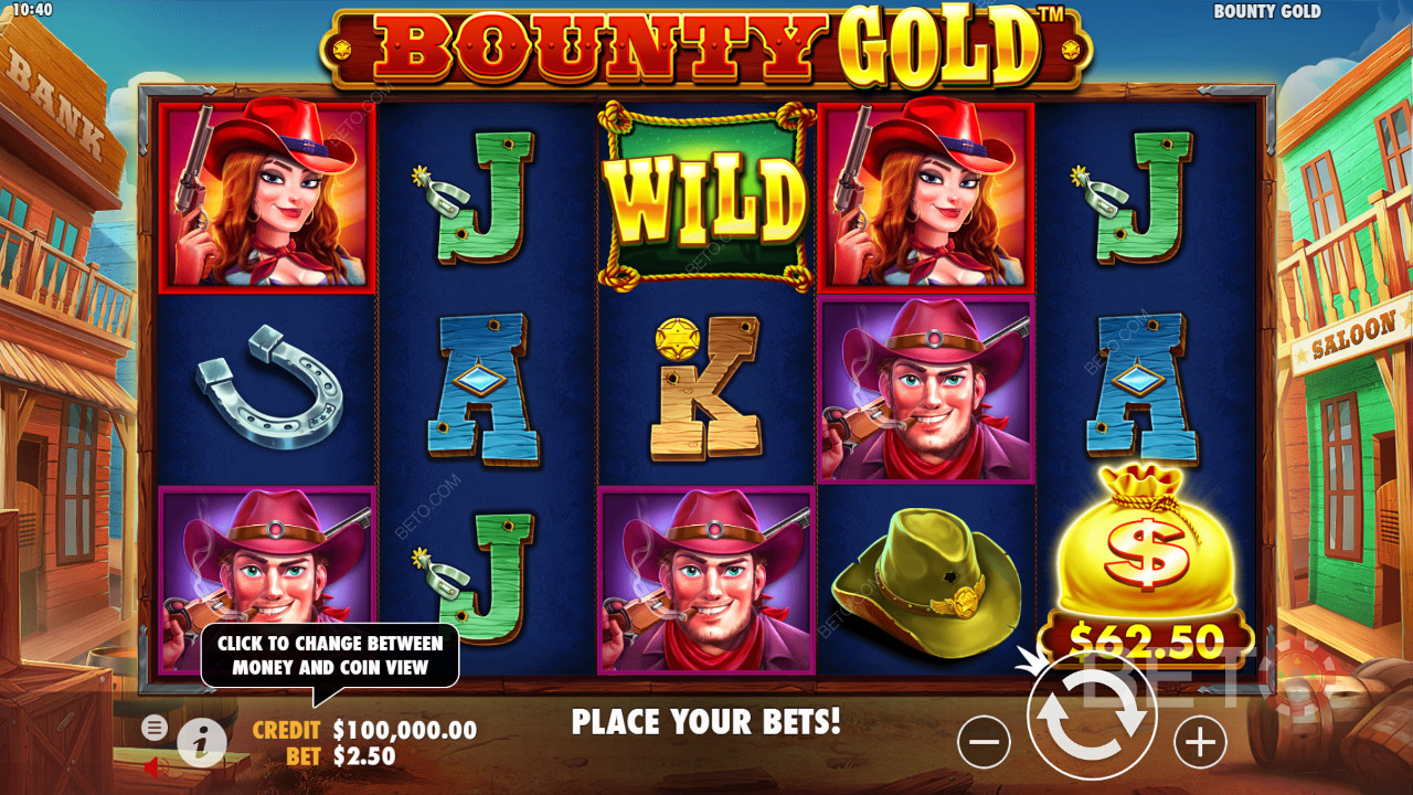 يولد Bounty Gold 25 خط دفع