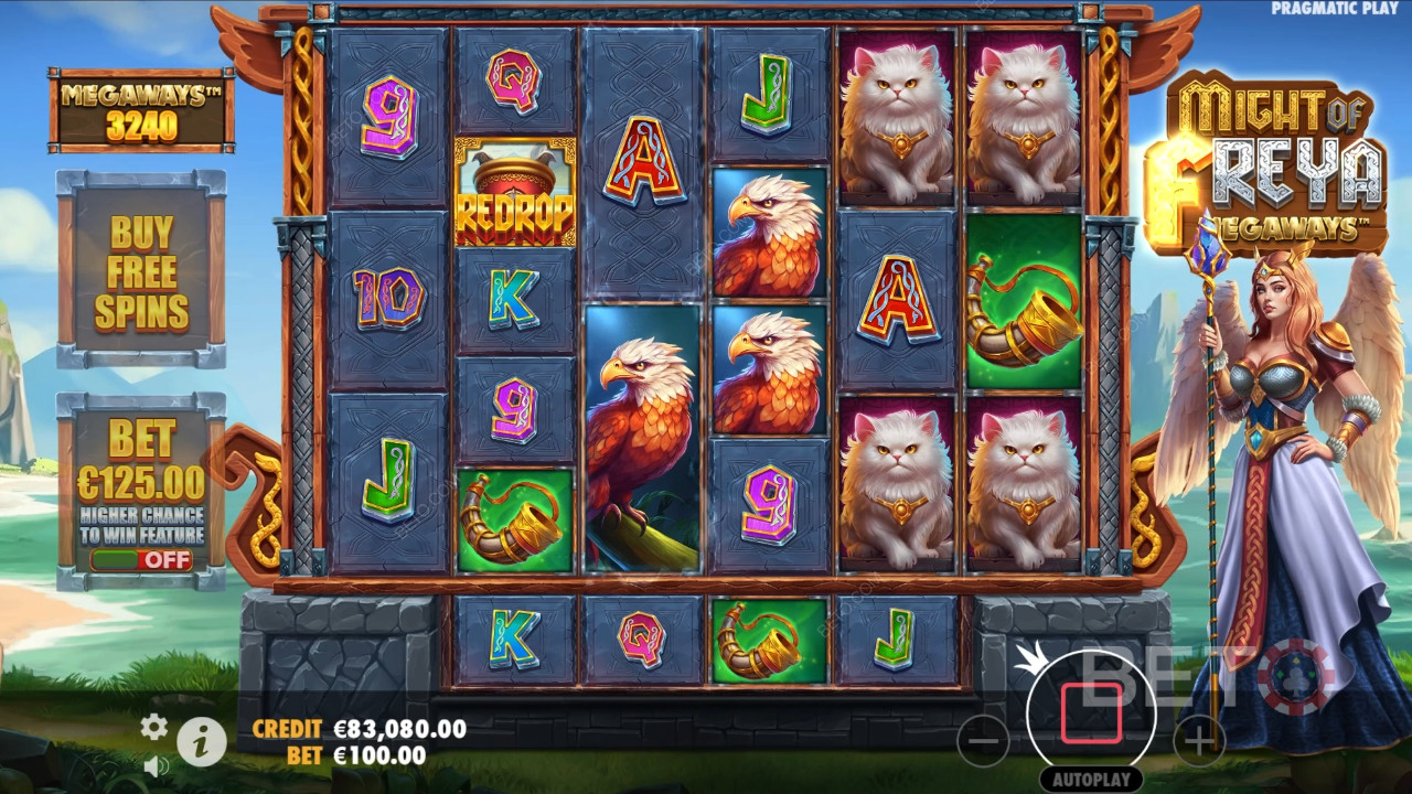 مراجعة Might of Freya Megaways بواسطة BETO Slots