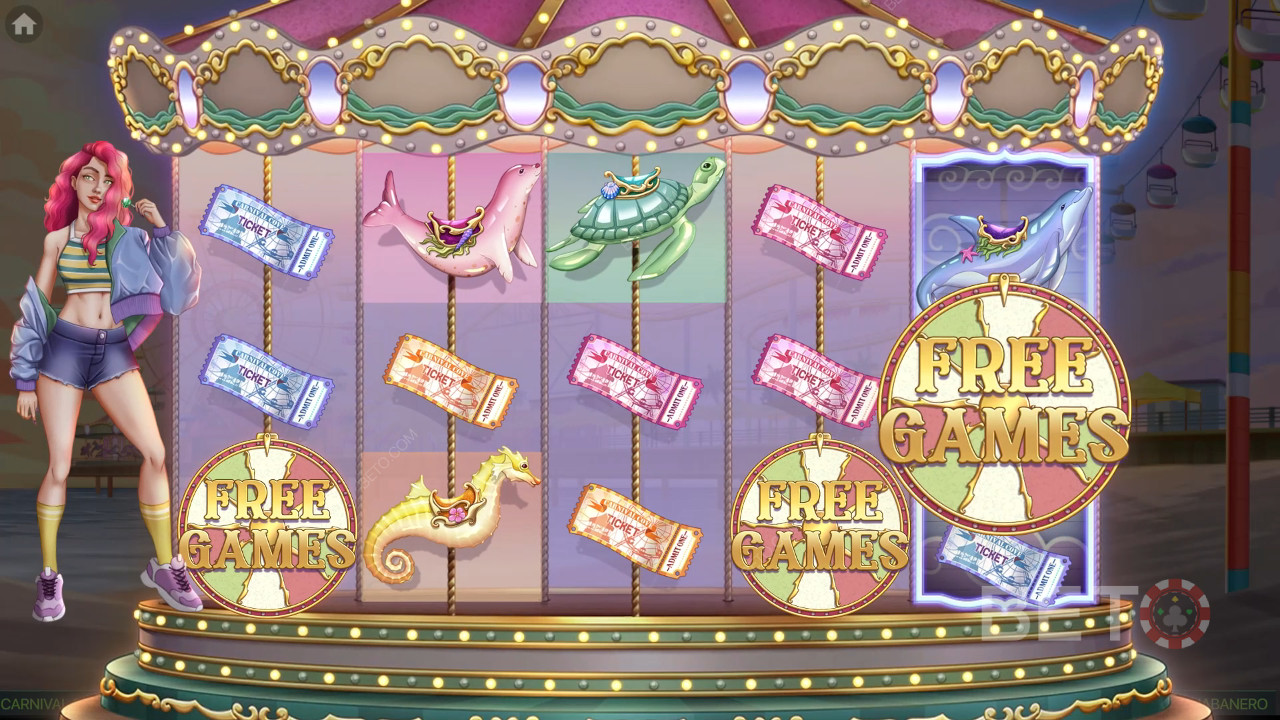 مراجعة Carnival Cove من BETO Slots