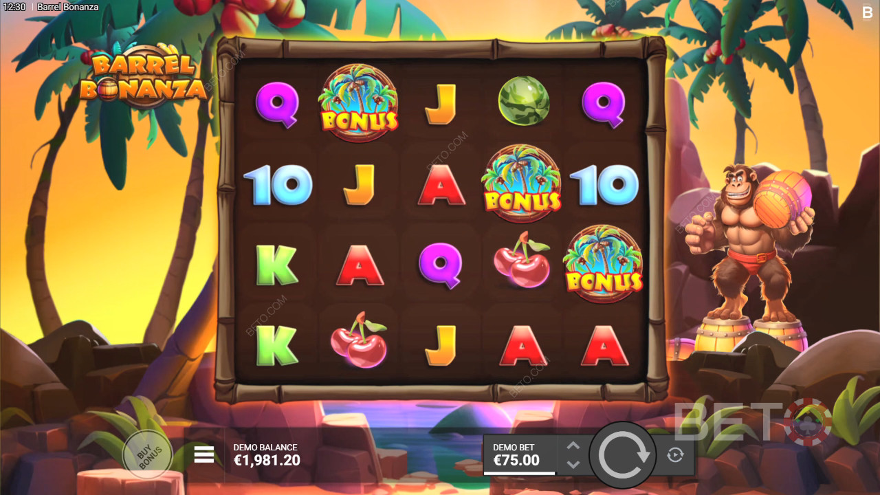 مراجعة لعبة Barrel Bonanza من BETO Slots