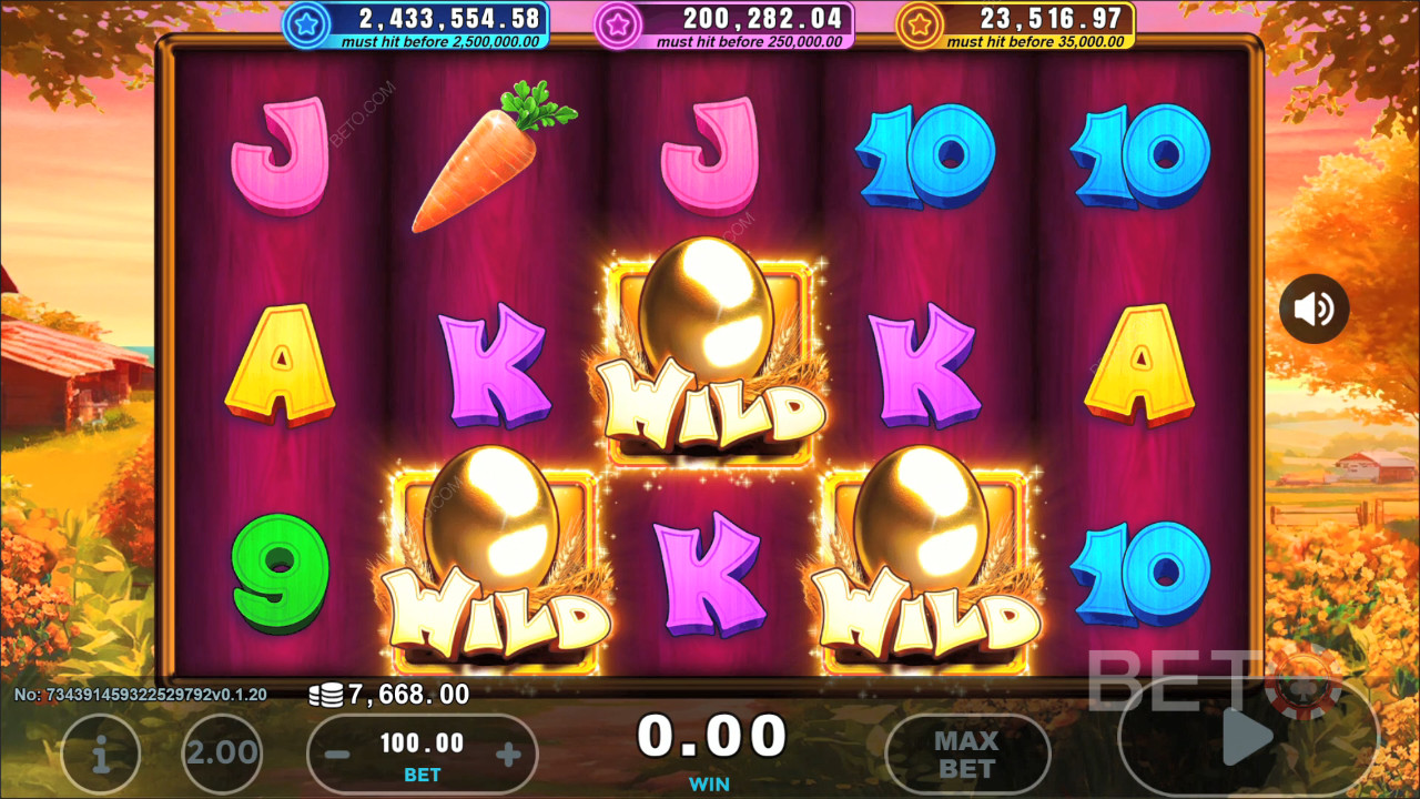 مراجعة Golden Egg من BETO Slots
