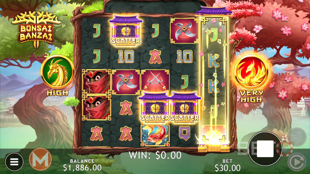 مراجعة Bonsai Banzai من BETO Slots