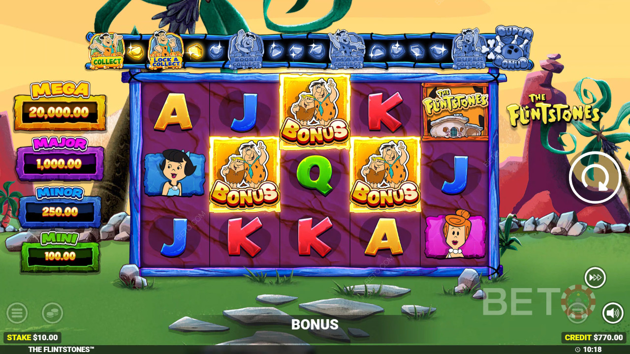مراجعة The Flintstones بواسطة BETO Slots