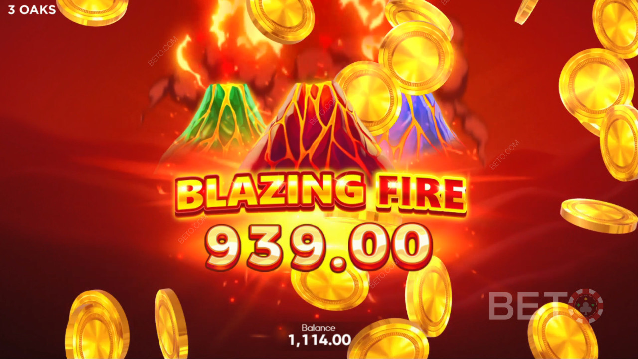 كيفية لعب 3 براكين 3 عملات من 3 Oaks Gaming