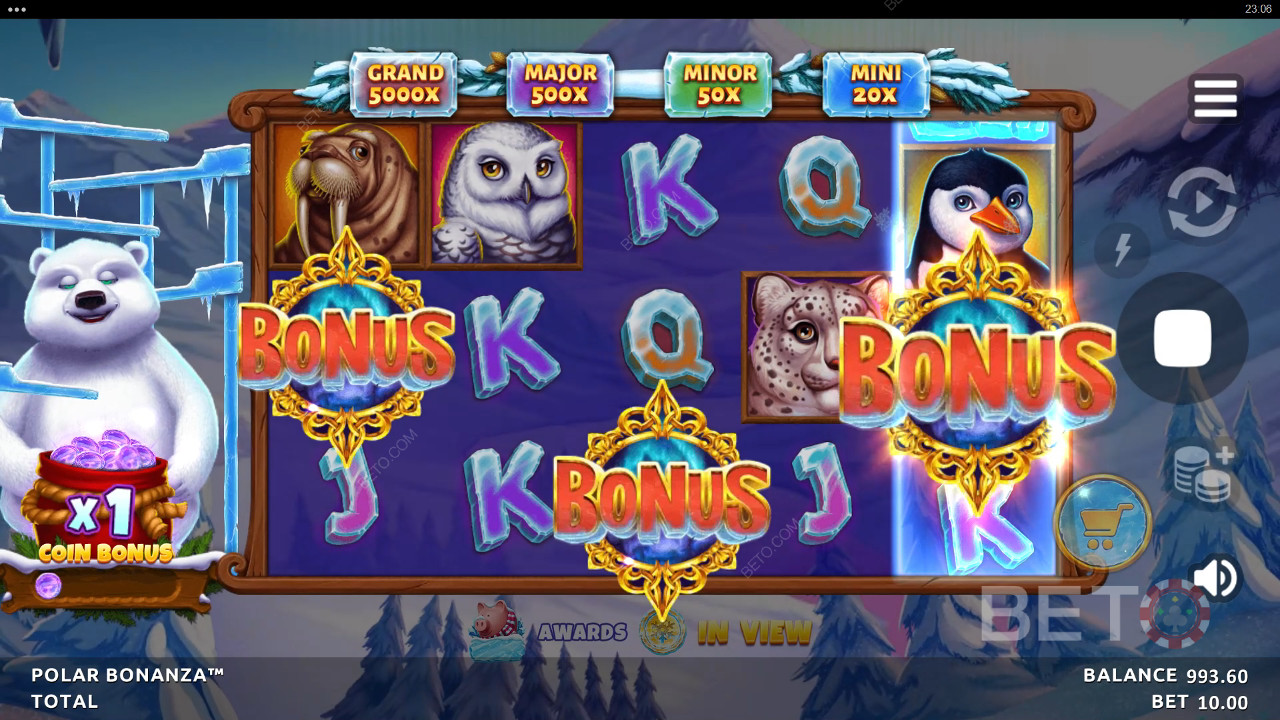 مراجعة Polar Bonanza من BETO Slots