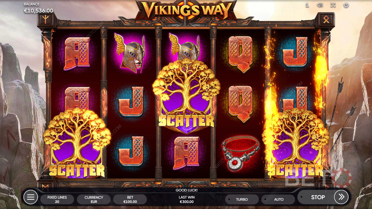 مراجعة Vikings Way من BETO Slots