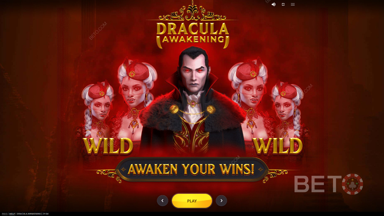 جرب قوة Dracula في فتحة Dracula Awakening عبر الإنترنت