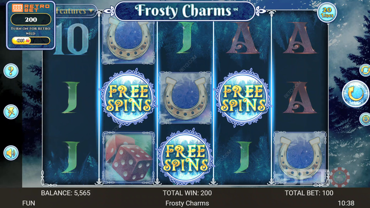 مراجعة Frosty Charms بواسطة BETO Slots