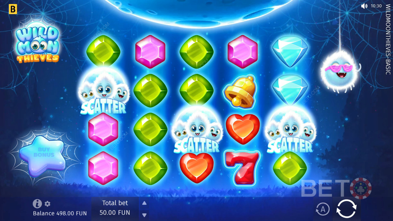 مراجعة لصوص القمر المتوحش اللصوص من BETO Slots