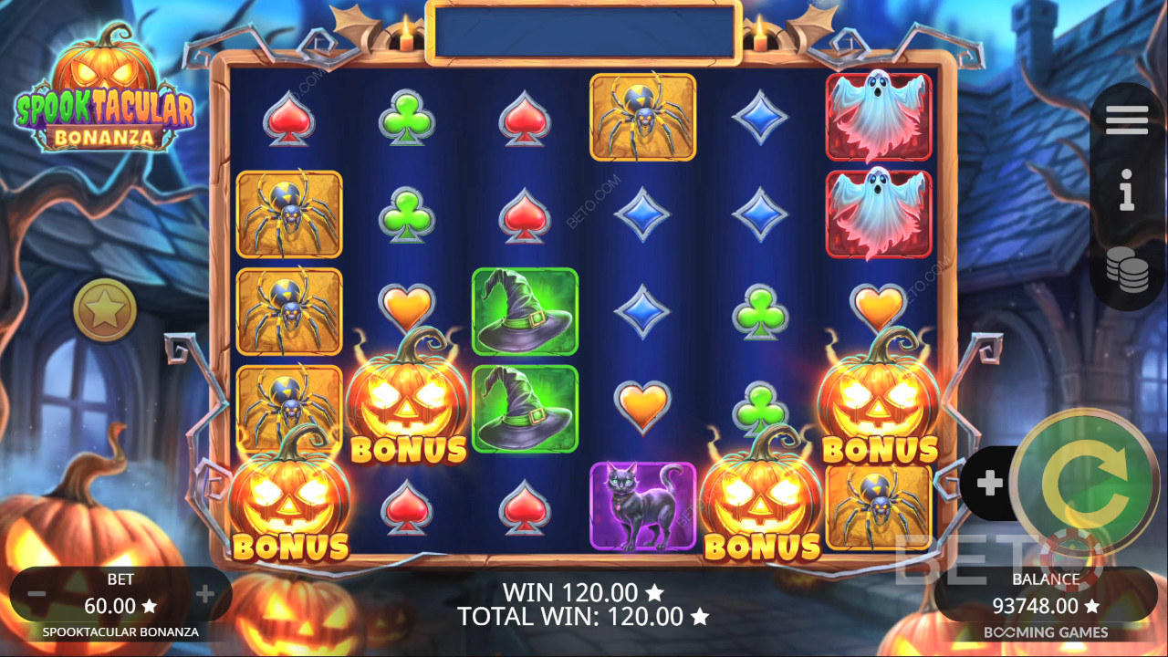 مراجعة Spooktacular Bonanza من BETO Slots