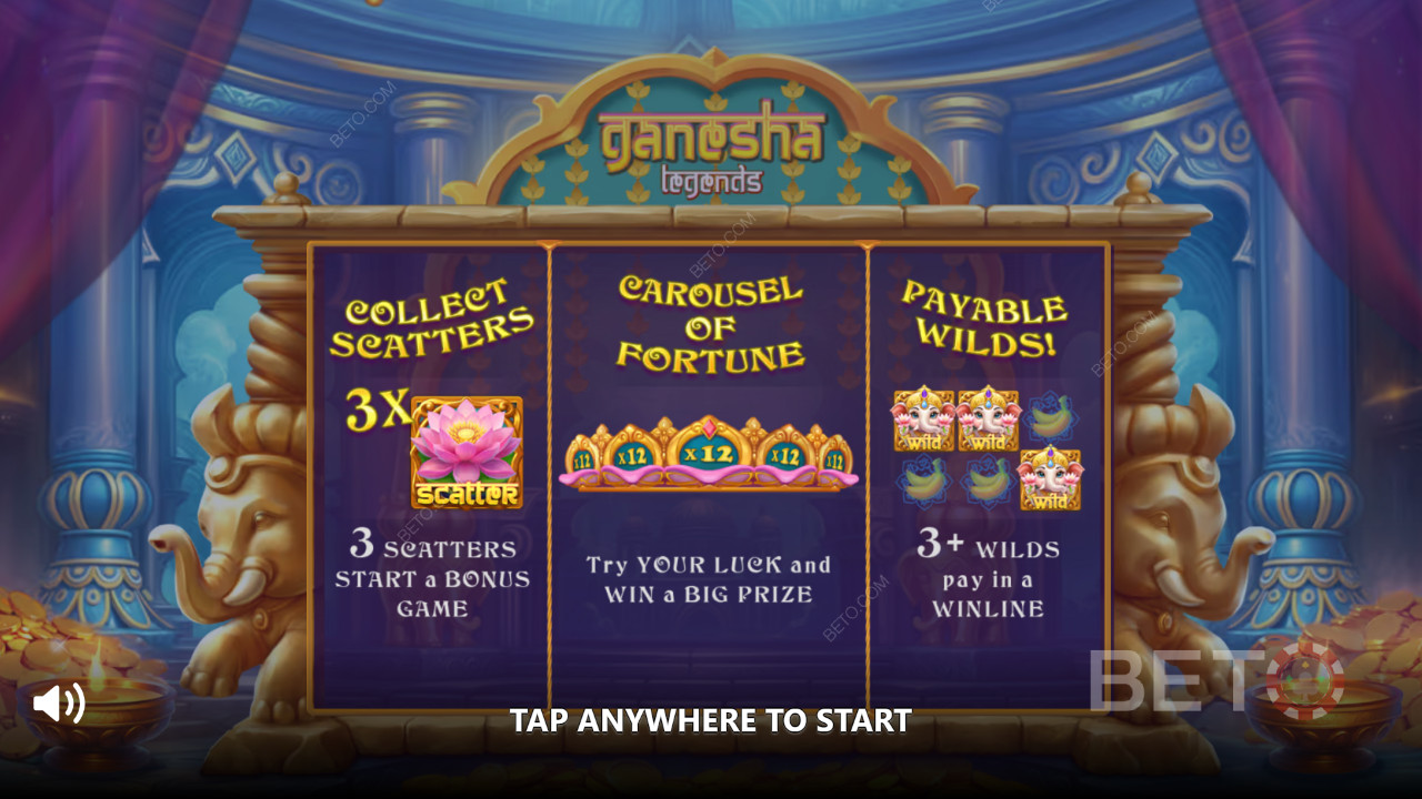 شرح الميزات الإضافية في لعبة Ganesha Legends بواسطة Gamebeat