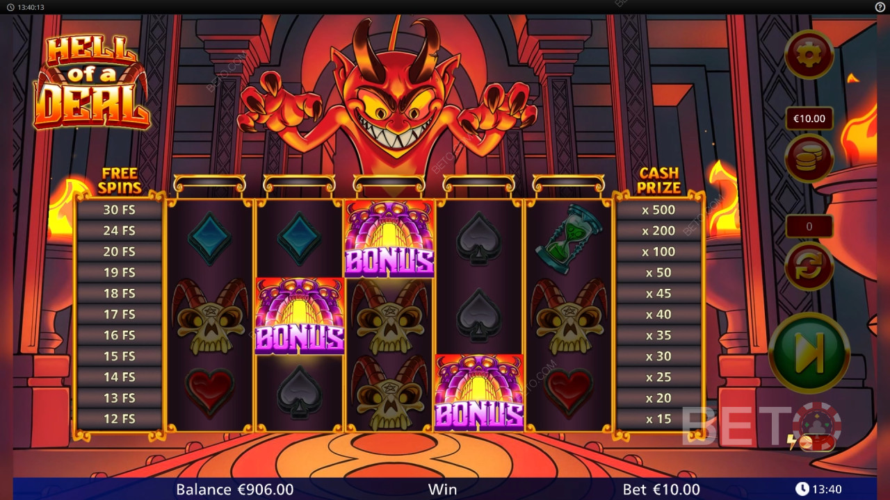 مراجعة جحيم الصفقة من قبل BETO Slots