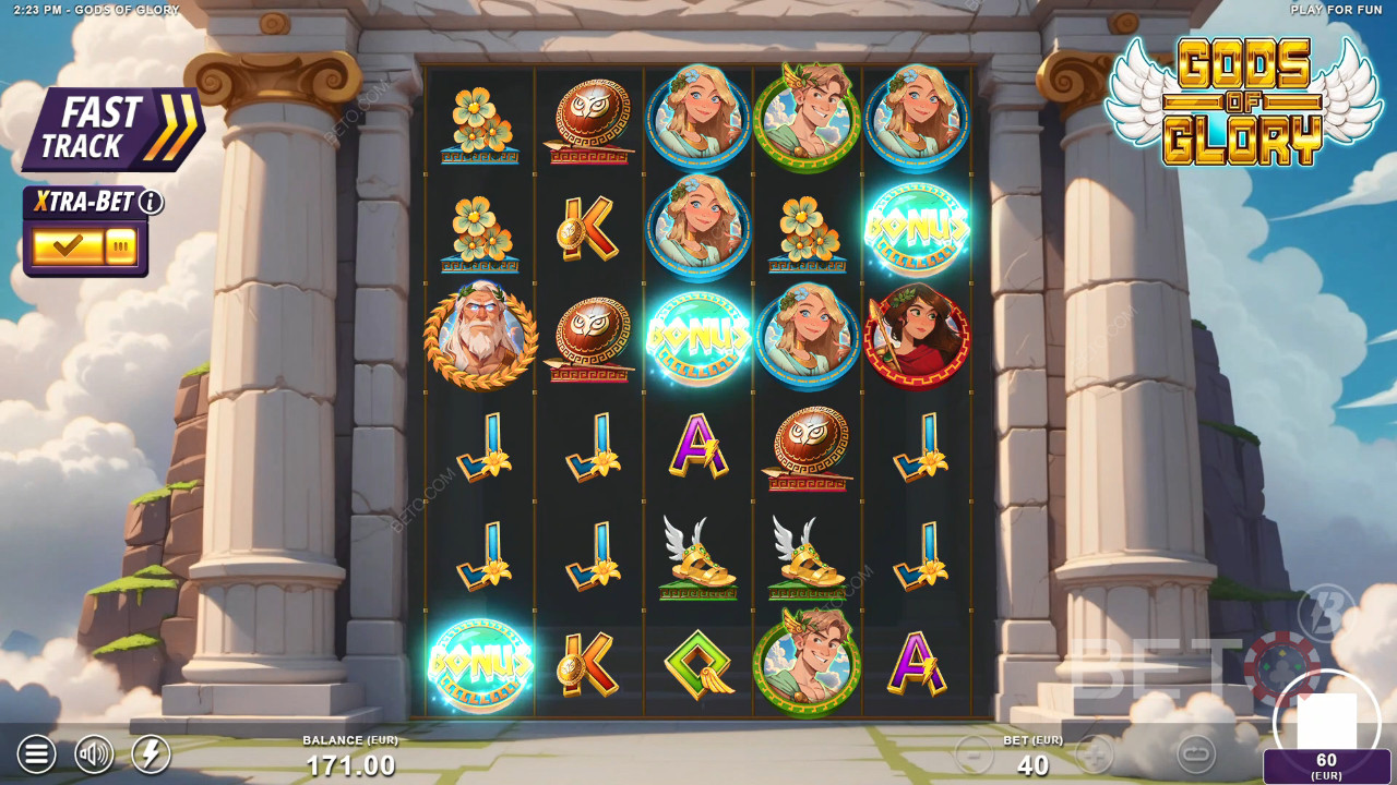 مراجعة آلهة المجد من قبل BETO Slots