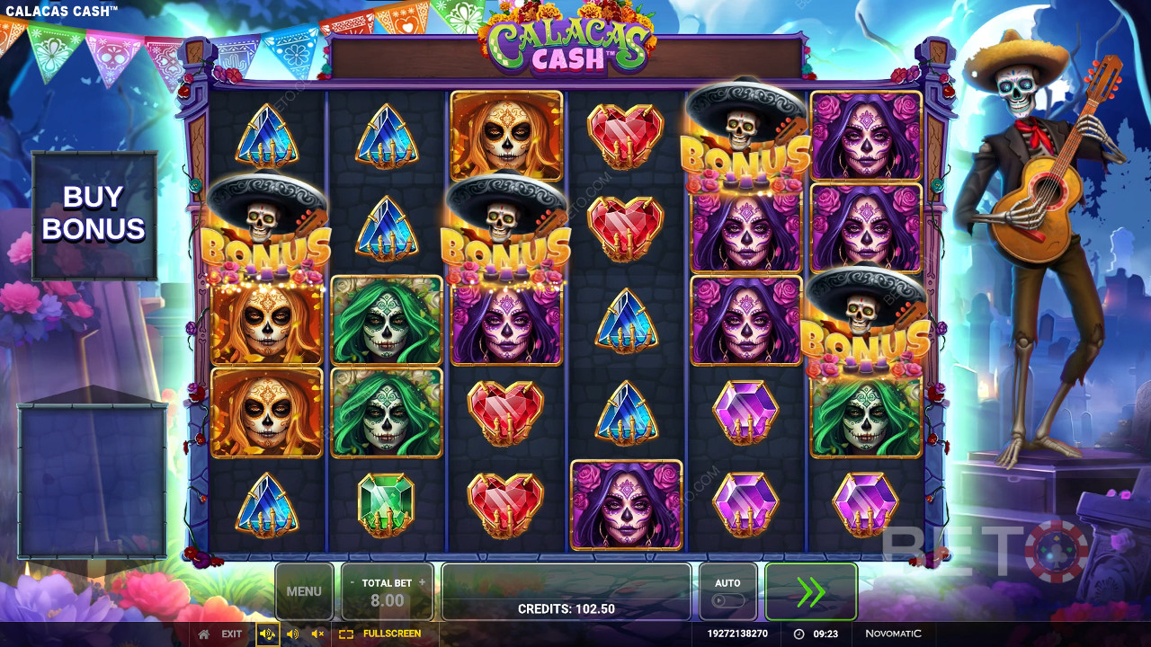 مراجعة Calacas Cash من BETO Slots